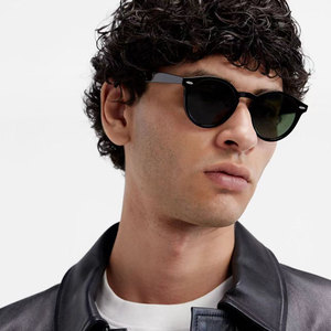 Rb7680s Sunglasses Mens Designer khung màu đen Vòng Larry Kính ladys thời trang màu xanh lá cây lens Eyewear 51mm - Product Image 2