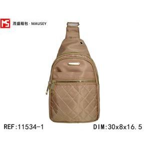 Borsa a tracolla da donna-Beige D36/34-6