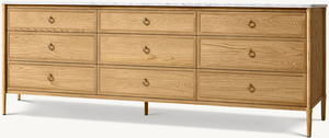 <span class=keywords><strong>Commode</strong></span> moderne à 9 tiroirs en chêne <span class=keywords><strong>Commode</strong></span> à 9 tiroirs en bois massif <span class=keywords><strong>Commode</strong></span> à 9 tiroirs en marbre François - Product Image 2