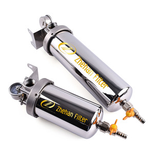 20 micron công nghiệp 10 20 inch thép không gỉ lọc trước cho nước tuần hoàn nóng và lạnh trong nồi hơi - Product Image 4