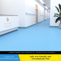 Revêtement de sol en vinyle PVC commercial épais uni, résistant à l'usure, ignifuge, imperméable, auto-adhésif, moderne pour intérieur