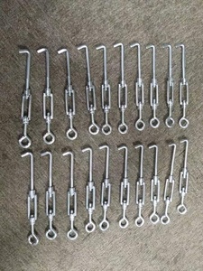 Tensores de zinc fundido a presión M6*60 con gancho largo - Product Image 4