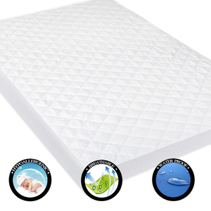 <span class=keywords><strong>De</strong></span> algodón acolchado bebé colchón <span class=keywords><strong>de</strong></span> chinches Protector a prueba <span class=keywords><strong>impermeable</strong></span> colchón <span class=keywords><strong>de</strong></span> la <span class=keywords><strong>cuna</strong></span> cubierta <span class=keywords><strong>de</strong></span> blanco - Product Image 3
