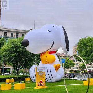 Snoopy géant gonflable à LED, mascotte Beagle de Peanuts, personnage de Peanuts pour événement de bande dessinée/activation de marque/centre commercial/promotion/fête - Product Image 5