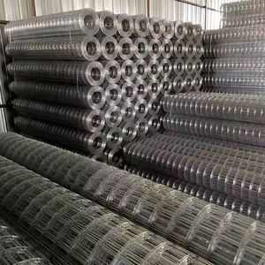 Rouleaux de treillis soudé galvanisé personnalisables, barres d'armature/acier/inox pour clôture agricole, clôture de ferme, treillis de corde, découpe, pliage - Product Image 1