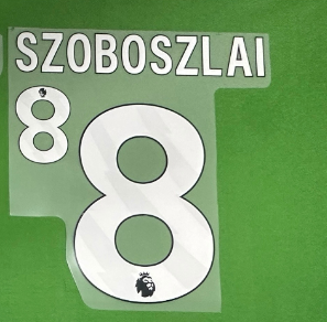 Parches Termoadhesivos con Estampado de Nombres y Números de Jugadores de Fútbol, Insignias de Fútbol con Nombre y Número de Jugador DIOGO WIRTZ - Product Image 2