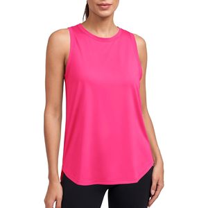 FOXA Camiseta sin mangas para mujer, cuello redondo, secado rápido, yoga, atlética, sin mangas, ropa de gimnasio de verano - Product Image 1