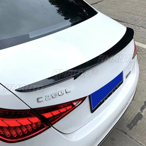 สปอยเลอร์หลังคาทรงสปอร์ตสำหรับรถยนต์เมอร์เซเดสเบนซ์ ซีคลาส W206 C200 C260 C300 ซีดาน AMG ปี 2022 2023 สีดำ ชุดแต่ง ABS - Product Image 4