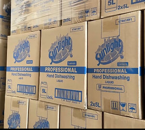 Sunlight - Jabón Líquido para Lavar Platos de Buena Calidad, Eliminación Profesional de Cal, 1.5L, Aroma Fresco, Botella Ecológica - Product Image 5