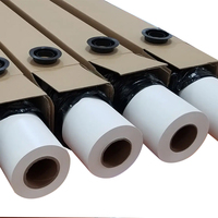 Hohe Übertragungs rate 35g/m² 45g/m² 50g/m² Sublimation papierrolle für Polyester gewebe