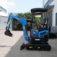 Mini-excavatrice 1,5 tonne à prix d'usine, micro-pelle de Chine à vendre