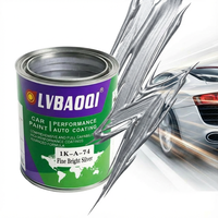 Peinture automobile en aérosol acrylique 1K |   Options argent, rose, nacré, noir métallisé |   Base coat à séchage rapide pour la retouche automobile