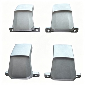 Pièces moulées sous pression en aluminium, couvercles moulés par injection en aluminium, pièces en plastique façonnées à chaud pour garnitures extérieures automobiles, moulage sous pression - Product Image 1