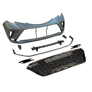 Parachoques delantero para <span class=keywords><strong>Toyota</strong></span> <span class=keywords><strong>Sienna</strong></span> 2021 Protector de parachoques de coche de actualización de bajo nivel a alto nivel - Product Image 3