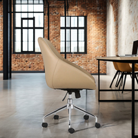 Chaise élévatrice en cuir de contreplaqué de bois courbé de haute qualité 150kg meubles de visiteur en bois confortables pour les salles de réunion de bureau