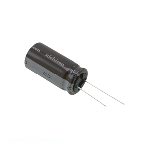 Distribuidor Autorizado, Condensador de Aluminio de 3900 uF, 20%, 25V, Radial, UPM1E392MHD6 - Product Image 1