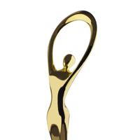 Dernier prix du trophée de Film d'art en métal de Figurine personnalisée