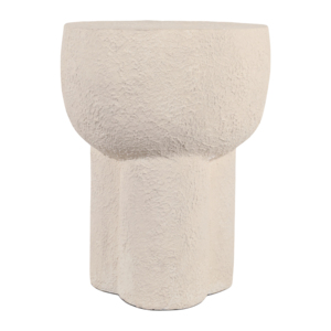 Tabouret de jardin sculptural en terre cuite, support décoratif pour plantes d'intérieur, décoration d'intérieur - Product Image 1