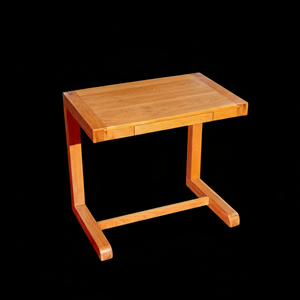 Modern Simple C-Shaped <b>Computer</b> <b>Desk</b> <b>Home</b> Office Study Table Curved Solid Wood Writing <b>Desk</b> With Drawer - Product Image 1