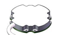 Circuit de conversion AD haute précision 32 bits, convertisseur numérique RS422 pour le traitement des signaux d'accéléromètre à quartz