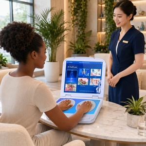 Analizador de <span class=keywords><strong>Salud</strong></span> Meridian, Dispositivo de Análisis de la Constitución Corporal con Informe Visual para Centros de Bienestar Holístico - Product Image 6