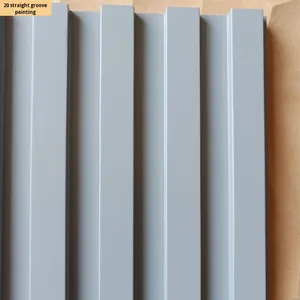 Hiện đại hình học 3D sóng gỗ tùy chỉnh tường trang trí nội thất bảng <span class=keywords><strong>MDF</strong></span> Hội Đồng Quản Trị cho phòng khách - Product Image 2