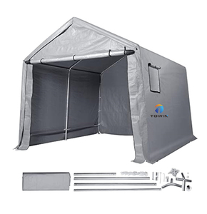 Abri de rangement pliable en tissu pour moto, extérieur, jardin, <span class=keywords><strong>parking</strong></span>, fabrication sur mesure, prix d'usine, OEM ODM, haute résistance - Product Image 1