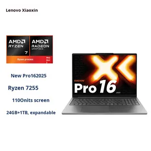 สำหรับ Xiaoxin Pro16C 2025 แล็ปท็อปจอคู่ขนาด 16 นิ้ว R7 H255 24GB 1TB พร้อมกราฟิก Radeon Xiaoxin Pro16C 2025 ขนาด 16 นิ้ว Ryze - Product Image 1