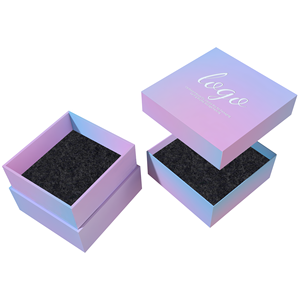 Biểu Tượng Tùy Chỉnh Bông Tai Hộp Đồ Trang Sức Quà Tặng Sang Trọng Hộp Các Tông Đồ Trang Sức Hiển Thị Lưu Trữ Phụ Nữ Xem Hộp Đóng Gói - Product Image 2