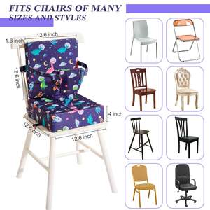 Siège rehausseur de voyage <span class=keywords><strong>pour</strong></span> bébé, compact et léger, avec sangles réglables - Product Image 2