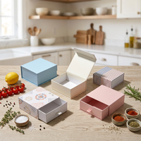 Boîte d'emballage personnalisée avec couvercle et base, boîte à tiroir en papier de haute qualité, logo personnalisé, cosmétiques, soins de la peau, boîte en papier rigide colorée, impression UV