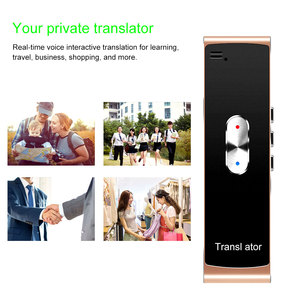 Bluetooth traductor de voz 40 idiomas en tiempo real de la máquina traducir inteligente intérprete instantánea ai traductor - Product Image 5