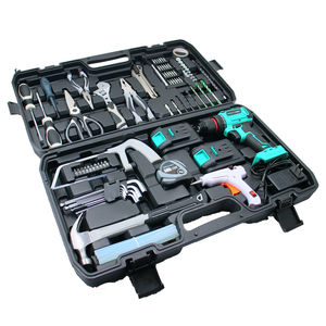 Boîte de rangement pour outils de chantier <span class=keywords><strong>en</strong></span> plastique robuste et rigide multifonction de haute qualité pour électricien, trousse d'outils de quincaillerie - Product Image 3