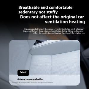 Tesla modeli 3 için özelleştirilmiş spor koltuk havalandırma yükseltme/Y 3p havacılık deri araba iç değişiklik modifiye araba koltukları - Product Image 3