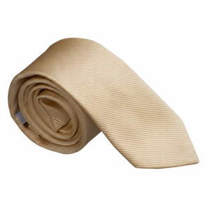 เนคไทผ้าไหมลายสีเบจแฟชั่นเนคไท - Product Image 2
