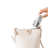 Scelleuse thermique portable USB rechargeable mini pour sacs alimentaires en plastique avec coupe-sac intégré