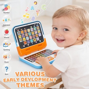 Ordinateur portable éducatif pour tout-petits avec musique et sons, 2-en-1, avec <span class=keywords><strong>tablette</strong></span> détachable - Product Image 2
