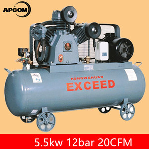Compresseur d'air à vis industriel APCOM 7,5 kW 10 CV 8 bars 116 PSI 0,8 m³/min 28 CFM CE ISO pour l'exploitation minière - Product Image 6