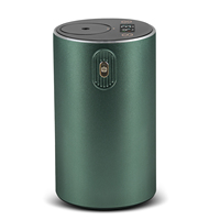 Difusor de Aroma para Auto Recargable por USB, Metálico, sin Agua, de Larga Duración (80 Horas), con Luz LED, para Uso Diario en el Hogar, Hotel y Auto