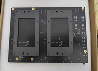 V100 SXM2 Dual-Card langsung melewati 300 GB/s NVLink interkoneksi AOM-SXM-V Backplane sederhana