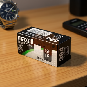 Pile au dioxyde d'argent Maxell MAX 384 1,55 V, 10 pièces, neuve, fabriquée en Chine pour appareil photo - Product Image 2