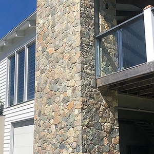 Trang Trí 3d Bên Ngoài Lớn Rockface Mặt Tiền Mộc Mạc <span class=keywords><strong>Loose</strong></span> Xám Tường Đá Ốp Tường Veneer Panels Giá Rẻ - Product Image 2