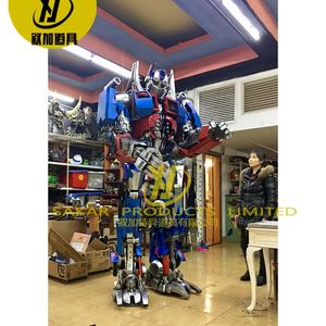 Costume de <span class=keywords><strong>robot</strong></span> <span class=keywords><strong>Optimus</strong></span> <span class=keywords><strong>Prime</strong></span> réaliste, taille adulte, portable, pour cosplay, design spécial, largement utilisé - Product Image 1