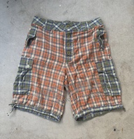Pantalons de travail pour homme, coton design, Bermuda baggy d'été, jorts à carreaux, imprimé personnalisé, shorts cargo pour homme, pantalon court De Hombre