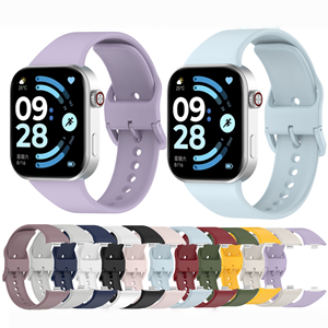 Bracelet de sport en silicone durable de remplacement pour Xiaomi 8 Pro 9 Pro Redmi Watch 4 <span class=keywords><strong>5</strong></span> 6, bracelet de montre avec un bracelet intelligent - Product Image 1