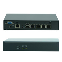 R41VAZ ordinateur industriel mini pc 4lan j4125 j1900 memoria ram de 8g mini-pcie port wifi pfsense routeur monté pc industriel
