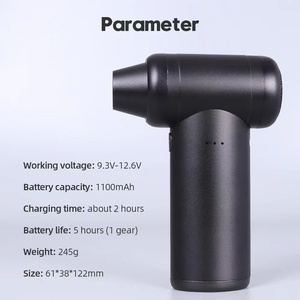 Limpiador de Aire Comprimido Magic New Market, 110000 RPM, Metálico, de Alta Velocidad, para Barbería - Product Image 2