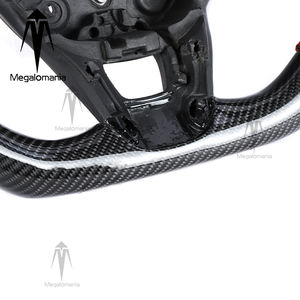 Volant en fibre de carbone compatible avec <span class=keywords><strong>Ford</strong></span> Focus <span class=keywords><strong>ST</strong></span> RS MK2 MK3 MK4 - Product Image 5