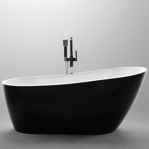 Bañera Independiente Tradicional de Piedra Artificial Ecológica con Hidromasaje de Aire, 40 Jets, Capacidad de 20 Galones, para Uso en Apartamentos - Product Image 6