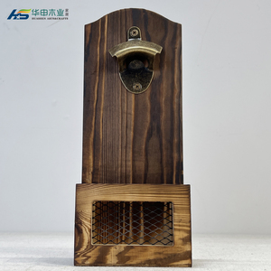 In <span class=keywords><strong>legno</strong></span> Vintage <span class=keywords><strong>a</strong></span> parete barile <span class=keywords><strong>di</strong></span> birra barile apribottiglie con tappo collettore regalo ideale per gli uomini - Product Image 1
